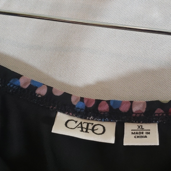 Cato Multi Color Print Long Skirt - Picture 2 of 4